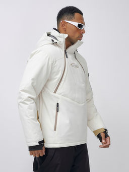 Горнолыжный костюм Leifensh 389Bl мужской анорак зимний белый  фото 18