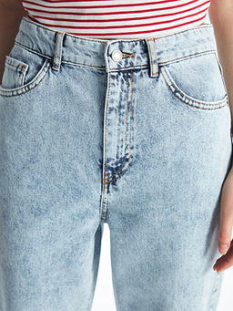 Mom Fit Kad?n Jean Pantolon