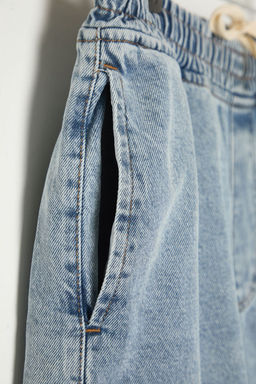 TRENDYOL MAN Mavi Regular Fit Kargo Cepli Denim Kot Sort & Bermuda TMNSS24SR00012 - Trendyolmilla фото 9