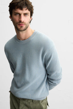 PURL KNIT SWEATER - Zara фото 5