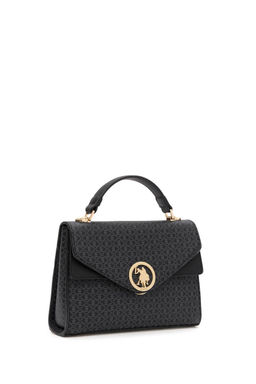 U. S. Polo Assn / Женская черная сумка через плечо - U.s. polo assn фото 4