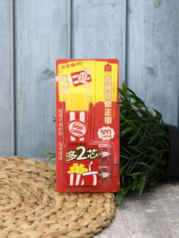 Корректор "French fries", red + 2 сменных блока