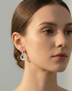 Серьги с керамикой