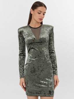 Платье женское Mark Formelle x Ольга Бузова зеленое