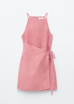 Minivestido de lino