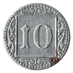 Монета 10 пфеннигов 1918 года Германия  Нотгельд (Мюнстер)
