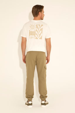 U. S. Polo Assn / Мужские брюки цвета хаки из плотной ткани - U.s. polo assn фото 10