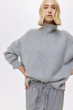 Jersey en mezcla de mohair con cuello perkins - H&m фото 7