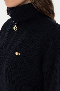 Женский темно-синий свитер Неожиданная скидка в корзине - U.s. polo assn фото 7