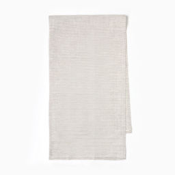 Дорожка на стол «Этель» Straightforward, 40×146 см, лён 100%, 180 г/м², белая, серая