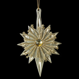 Цена за 1 шт. Украшение ErichKrause Золотая льдинка 15см
