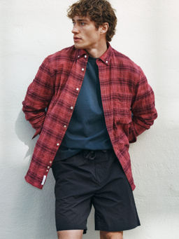 Camisa de franela de corte regular - H&m фото 5