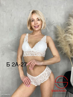 Комплект белья трусы + топики