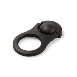 Цена за 3 шт. Ручка-кнопка CAPPIO OPENER, алюминий, цвет графит