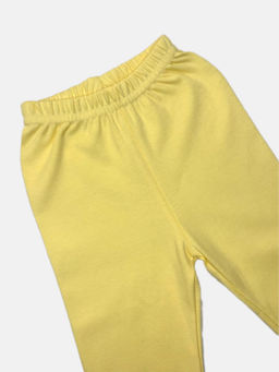 Пижама интерлок-пенье, арт.C-PJ023-ITp, желтый однотонный - Мамин малыш фото 4