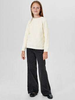 Джемпер для девочек бежевый