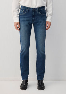 Marcus Lux Black Indigo Mavisi Jean Pantolon  фото 5