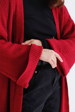 Martichelli Кардиган бордовый  фото 4