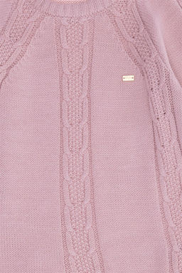 Свитер лососевого цвета для девочки - U.s. polo assn фото 3