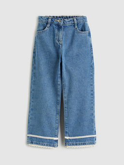 Regular Fit K?z ?ocuk Jean Pantolon