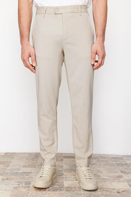 Ta_ Slim Fit _talyan Kesim Esnek Chino Kuma_ Pantolon TMNAW23PL00034