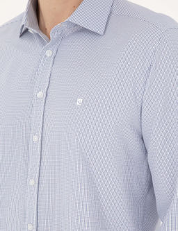 Рубашка Pierre Cardin Slim Fit светло-голубая