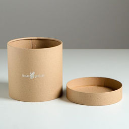 Коробка подарочная шляпная из крафта, упаковка, «Только для тебя», 15 х 15 х 15 см