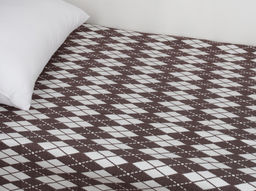Покрывало декоративное 8с11.111ж1 Ромбы (ДТЭ шоколад) 206х230см