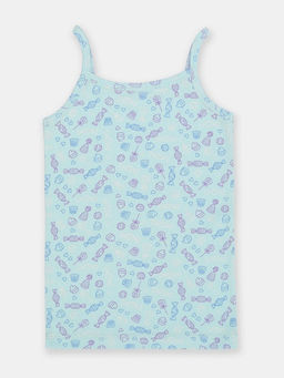 CRB wear/CWJG 20075-43 Майка для девочки,голубой/Ex.Cherubino  фото 2