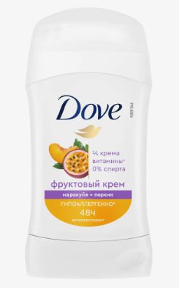ДАВ дезодорант-стик Маракуйя и персик 40мл