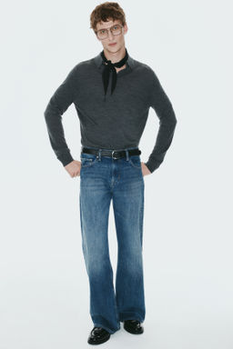 Relaxed Bootcut Jeans - H&m фото 7