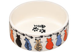 Миска для домашних питомцев 450 мл 14,5*14,5*6,5 см, с бамбуковой подставкой - Elan gallery фото 9