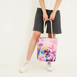 Сумка женская пляжная Цветы, 35?40 см - Nazamok фото 9