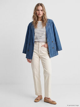 Slim Fit Kad?n Jean Pantolon