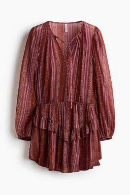 Vestido con volante