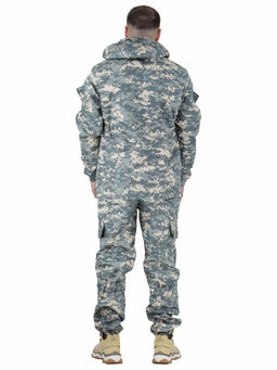 Удлиненный утепленный демисезонный костюм Forest trail Cifra для активного отдыха (горка на флисе) - Rax фото 3