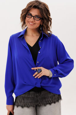 Блуза ANELLI 1663 ослепительно синий