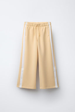 MODAL WIDE-LEG TROUSERS