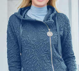 Жакет, темно-гоубой - Linea tesini фото 5