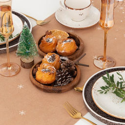 Дорожка на стол новогодняя Этель Fir branches 40*146 см, 100% хлопок, саржа 190 г/м2  фото 5