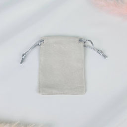 Мешочек: Бархат серый 1 шт.