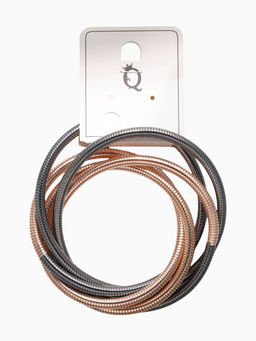 Браслет трансформируется в кулон «Обруч», металл, цвет золото, серебро