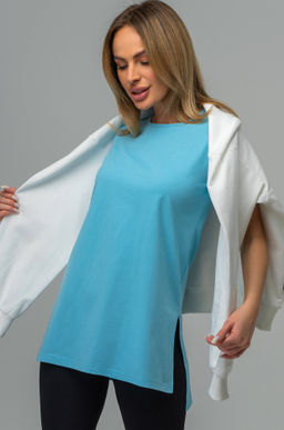 Удлиненная женская футболка с разрезами Happyfox - Happy fox фото 11