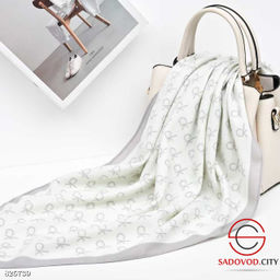 Палантин женский с принтом