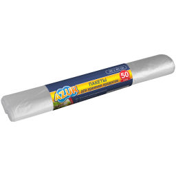 Цена за 5 шт. Пакеты фасовочные 50шт "Azur" 26*40см 8мкм 917180