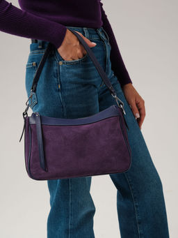 Сумка Azaro 30609 фиолетовый цветок