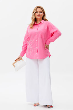 Рубашка Michel Chic 778 розовый  фото 3