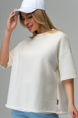 Женская футболка из футера Happyfox