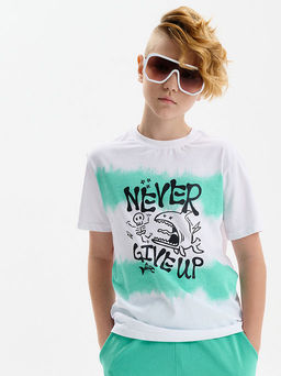 PELICAN, футболка для мальчиков, Белый