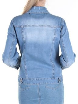 1709 Куртка джинсовая женская YAO YIN JEANS - Фабричный китай фото 6